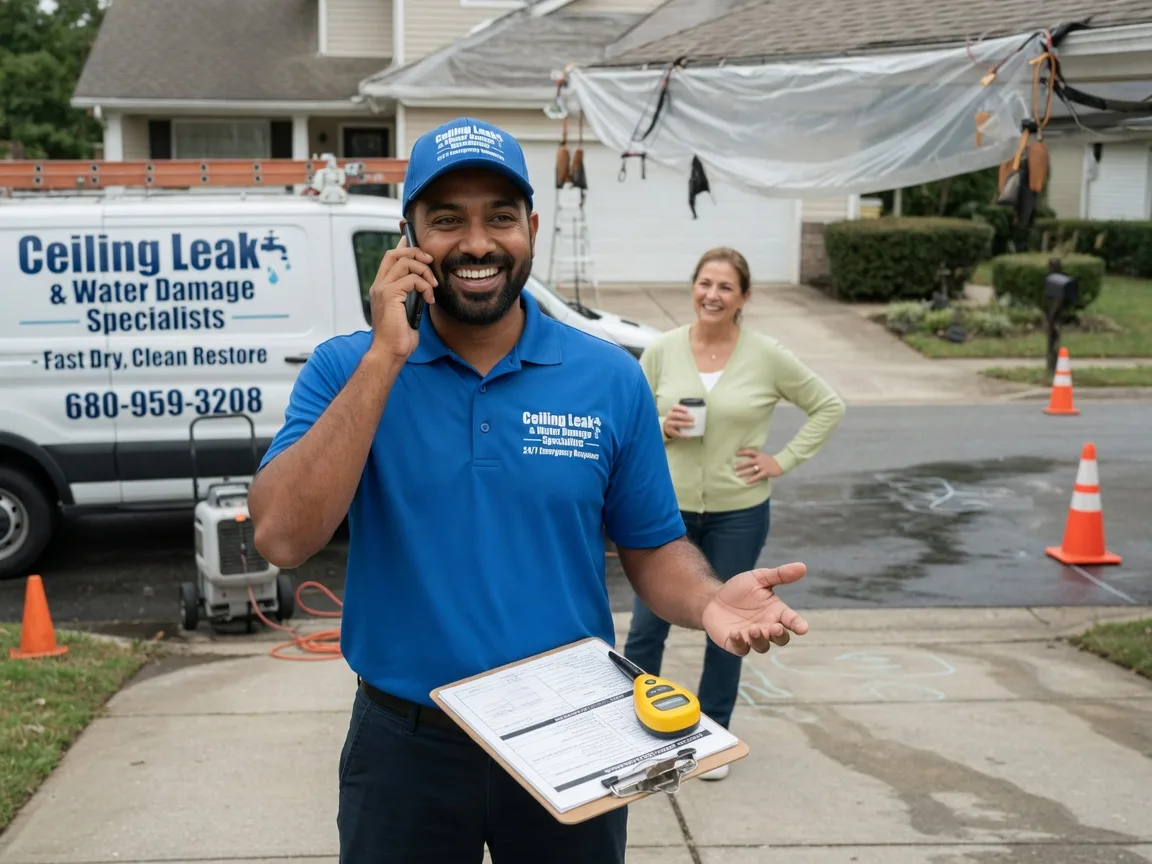Ceiling Leak Cleanup Sterling, PA FAQs