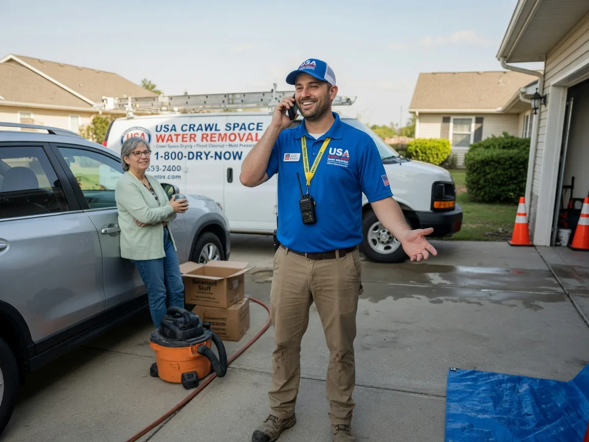 Crawl Space Water Removal Sterling, PA FAQs